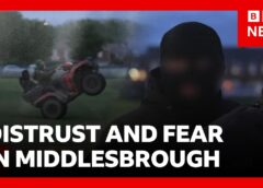 BBC visits area near Middlesbrough at heart of police investigation after A66 crash | BBC News