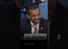 Moment Kash Patel’s senate hearing takes bizarre turn