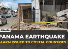A powerful 7.2 magnitude earthquake strikes southern Panama, collapsing buildings